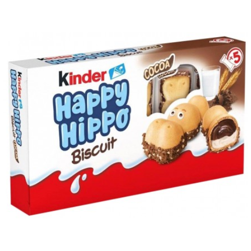 بسكويت هابي هيبو بالحليب والشوكولاتة 103.5 جم كندر