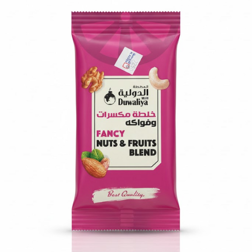 خلطة مكسرات وفواكه المطحنة الدولية 25جم