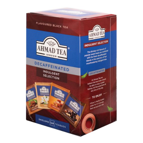 شاي احمد مختارات حلوة المذاق منزوع الكافين 40جم