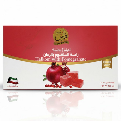 راحة الحلقوم بالرمان قيشاوي 400 جم