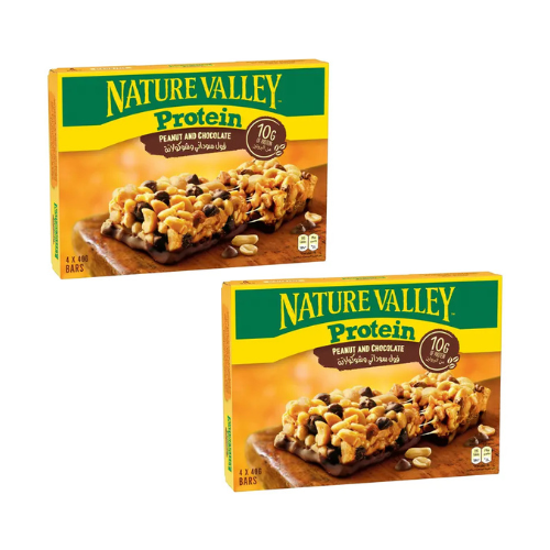 ناتشر فالي بروتين بار بالفول السوداني والشوكولاتة 2 × 40جم