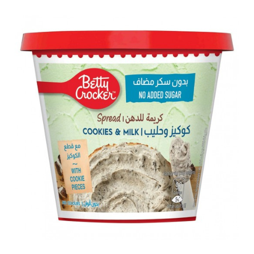 بيتي كروكر كريمة للدهن كوكيز وحليب بدون سكر مضاف 200 جم‎