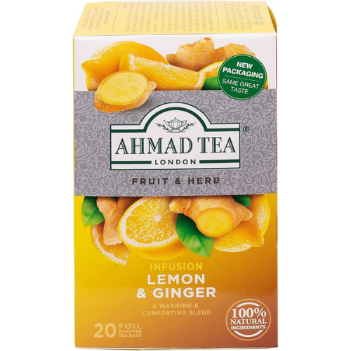 شاي احمد ليمون وزنجبيل 20 جم