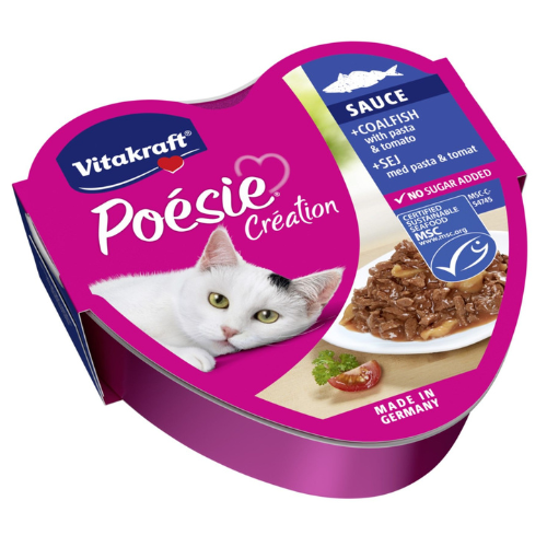 فيتاكرافت بويزي صوص سمك القد مع المكرونة والطماطم 85 جرام