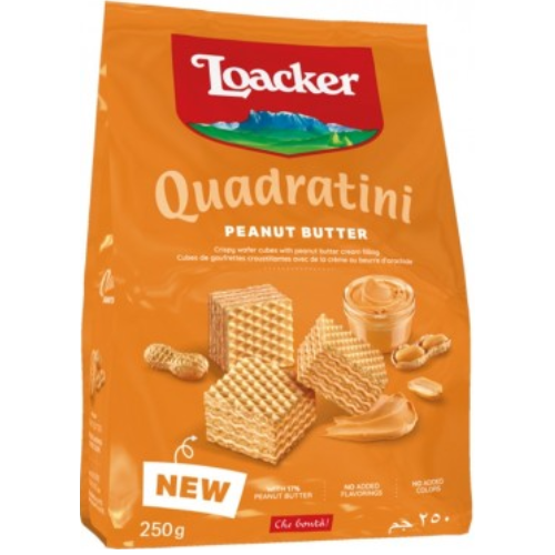 لواكر كوادراتيني زبدة الفول السوداني 250 جرام