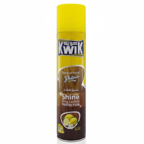 ملمع أثاث أصفر 300 مل كويك ليمون