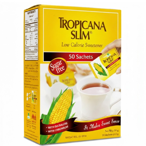 محلى تروبيكانا سلم 50كيس بالسكرالوز