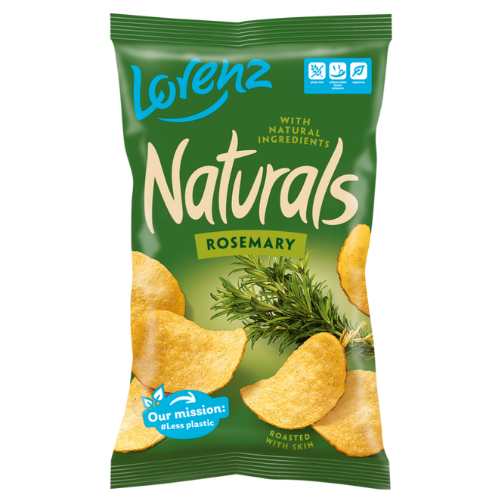 شرائح بطاطا ناتشورالز بالروزماري من لورنز، 100 جم