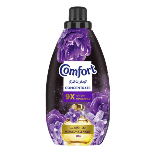 كمفورت منعم الأقمشة المركّز للعناية الفائقة برائحة الغردينيا الأنيقة 900 مل