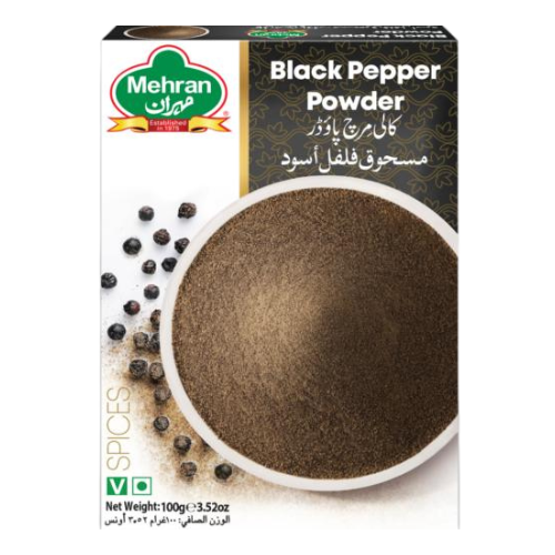 فلفل أسود بودرة مهران 100 جم