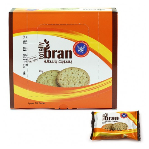 بسكويت توتالى بران 18*25غ
