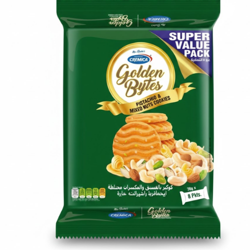 ع/8 حبه كريميكا بسكويت جولدن فستق 90 جم