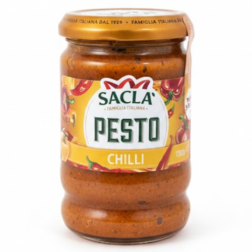 صلصة مكرونة  بيستو الفلفل الحار 190 غ