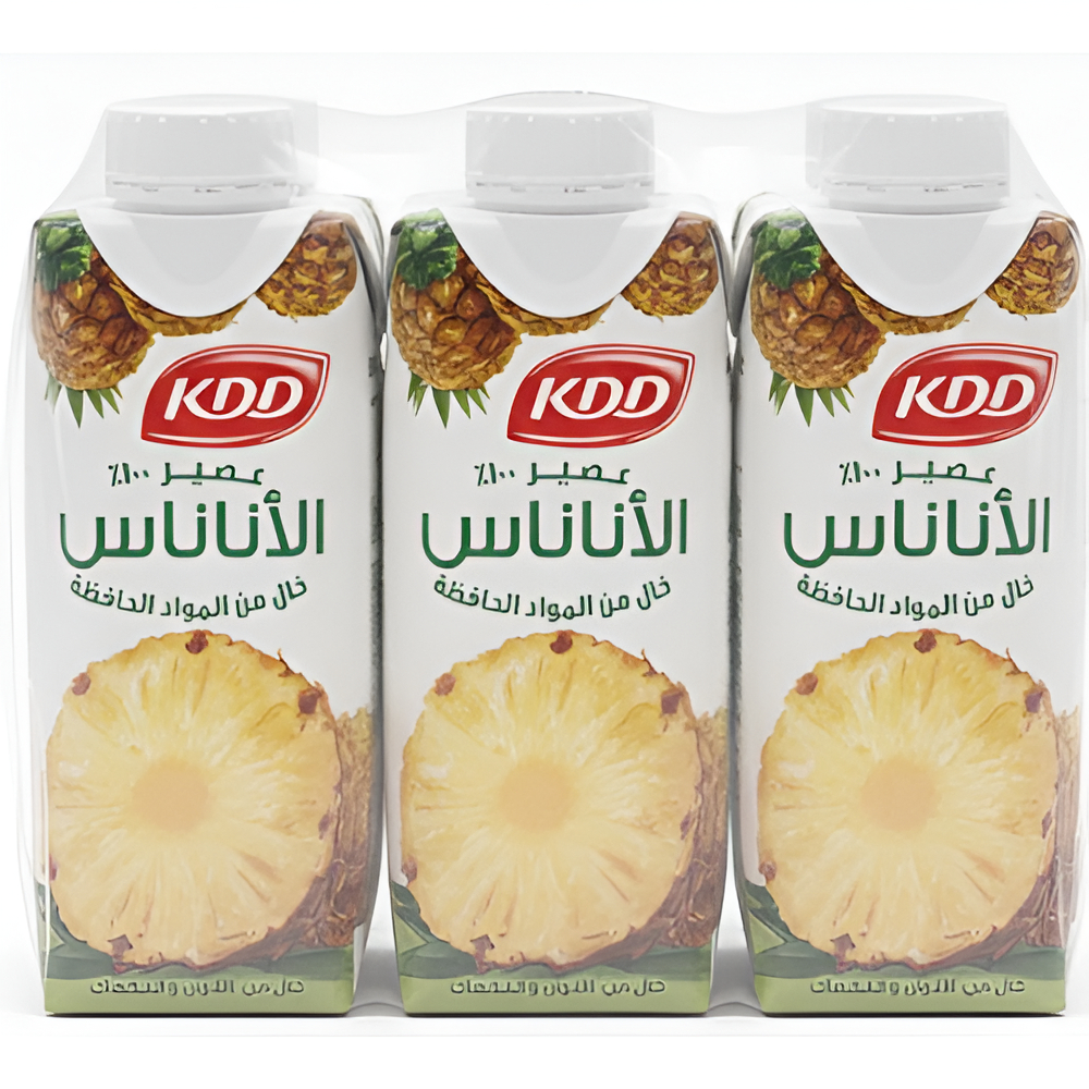 عصير أناناس كي دي دي بريزما 6×250 مل
