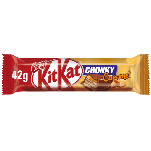 ويفر شوكولاتة نستله كيت كات تشنكي بالكراميل 42 جم