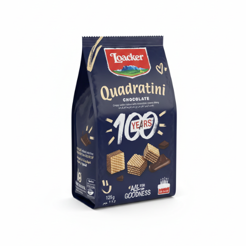 ويفر كاكاو كوادراتينى  125 غ