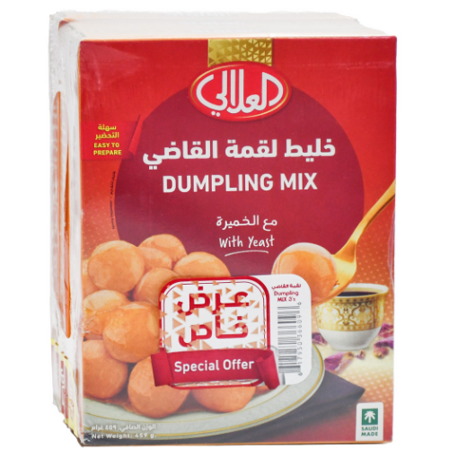 العلالي، خليط لقمة القاضي مع الخميرة، عرض توفيري 3 × 459 جرام