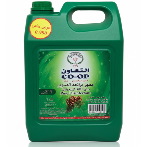 ع/ مطهر صنوبر 4 لتر التعاون