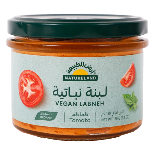 أرض الطبيعة لبنة نباتية بالطماطم 180 جم