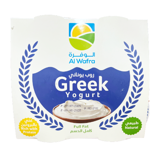 روب يوناني كامل الدسم الوفرة 4 × 170 جم