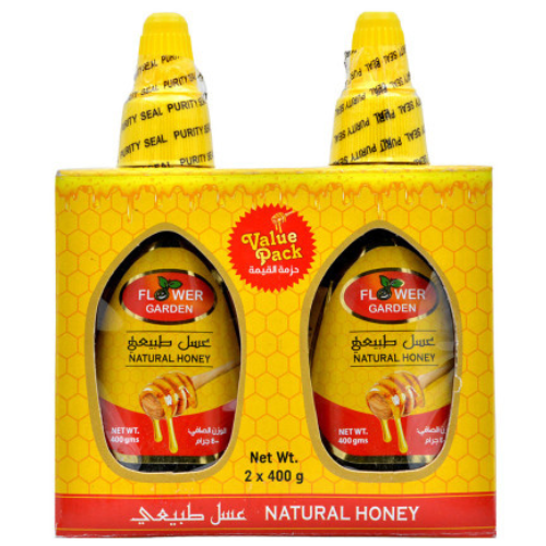 عسل طبيعي فلاور جاردن 2 × 400 جم
