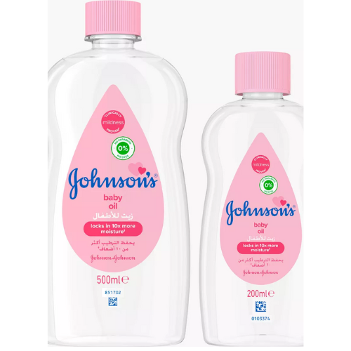 جونسون زيت اطفال500م+200م