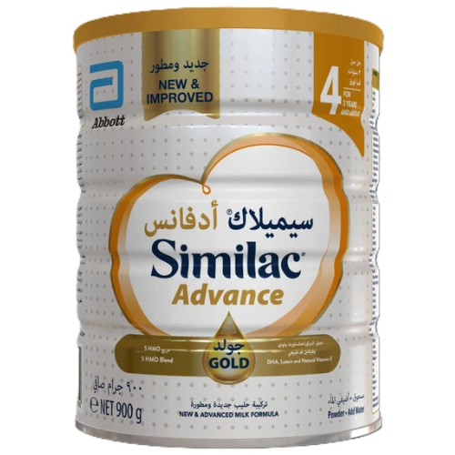 حليب أطفال 1-3 سنوات سيميلاك ادفانس جولد 4 900 غ
