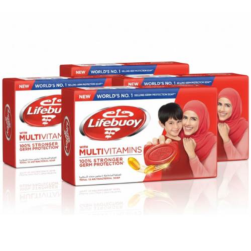 لايف بوي صابون مضاد للبكتيريا المتكامل 4*160 جم