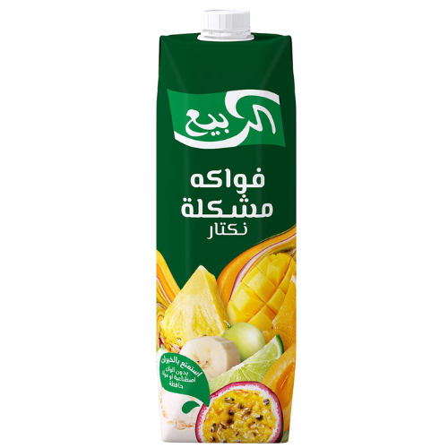 نكتار فواكه مشكلة 1 لتر الربيع