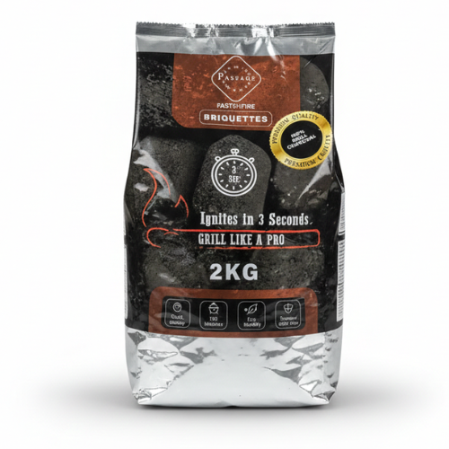فحم شوي سريع الإشتعال 2 كج PASSAGE