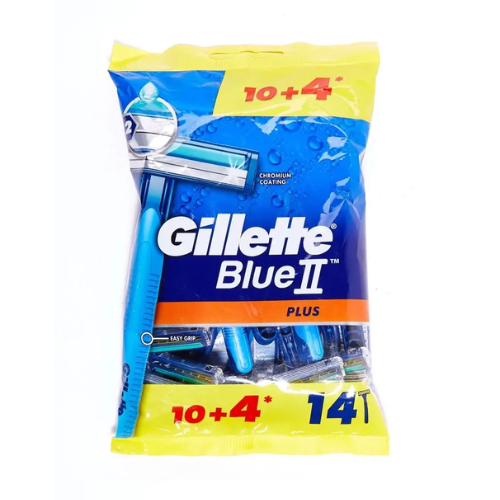 جيليت بلو بلاس ماكينة حلاقة 10 + 4 حبة