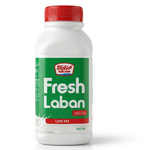 لبن طازج قليل الدسم عبوة فاخرة 350 مل KDCow