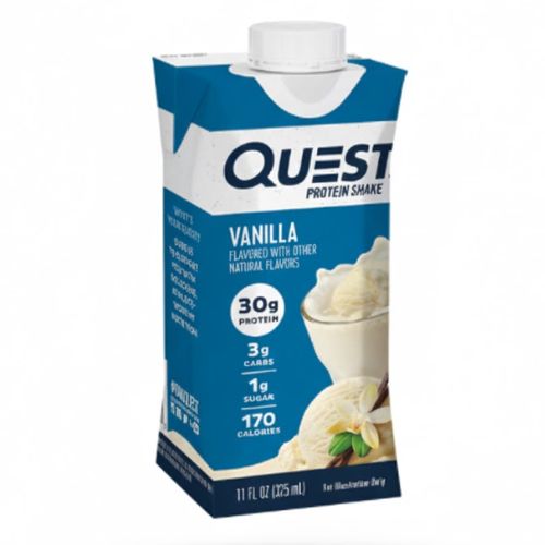 مخفوق بروتين بنكهة فانيلا كويست برزما 325مل