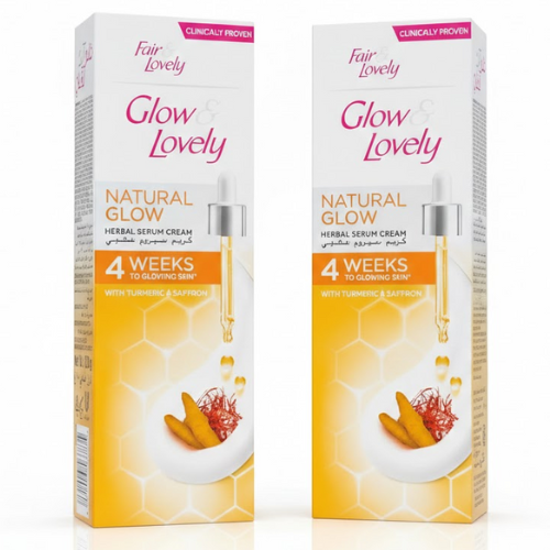 جلو آند لفلي كريم الوجه إشراقة طبيعية بالتوازن العشبي 2 × 100 جم