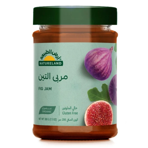 مربى التين عضويأرض الطبيعة 200 جم