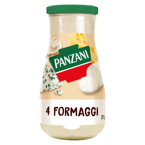 بانزاني صلصة المكرونة، بـ 4 أجبان، 370 جم