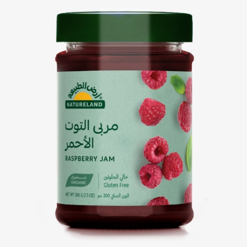 مربى توت احمر عضوي أرض الطبيعة 200 جم