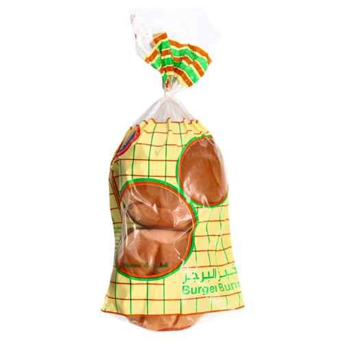 خبز البرجر ساده مطاحن