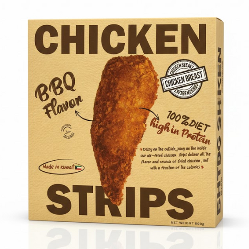 أصابع دجاج باربكيو دايت تشكين بريست 500 جم