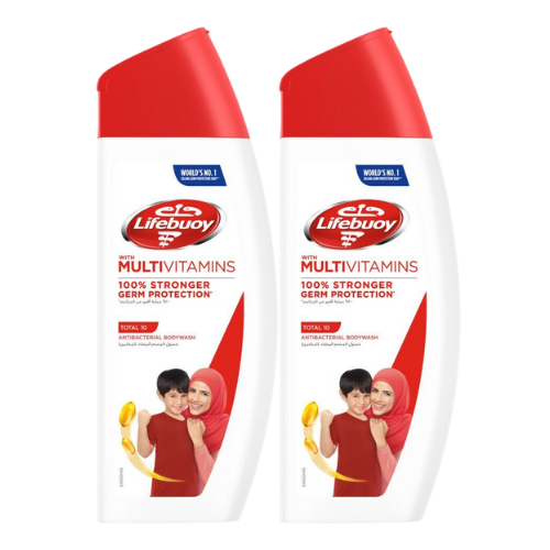 لايف بوي شور متكامل فضة 2 × 300مل