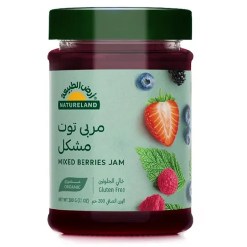 مربى توت مشكل عضوي  أرض الطبيعة 200 جم