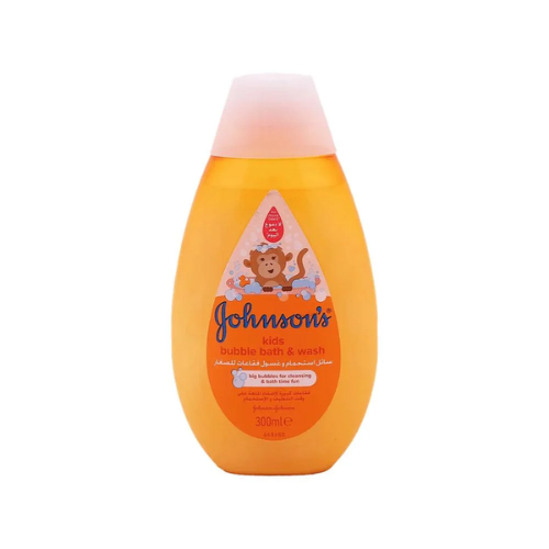 سائل استحمام وغسول فقاعات  للصغار جونسون  300مل
