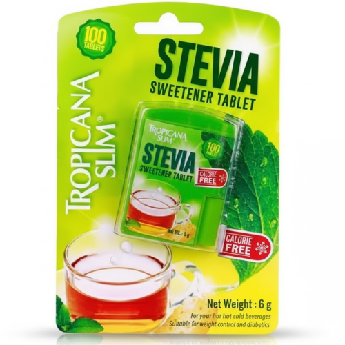 محلى ستيفيا 6 جم 100 قرص تروبيكانا سلم
