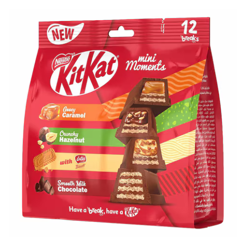شوكولاتة كيت كات ميني مومنتس نستلة 201 جرام