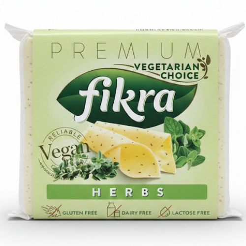 جبن بريميوم بديل نباتي أعشاب وزعتر شرائح 200 جم فكره