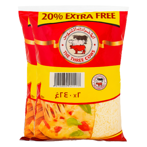 جبنة موزاريلا البقرات الثلاث 2 × 240جم