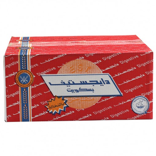 بسكويت مطاحن دايجستف نخالة 16 × 100جم