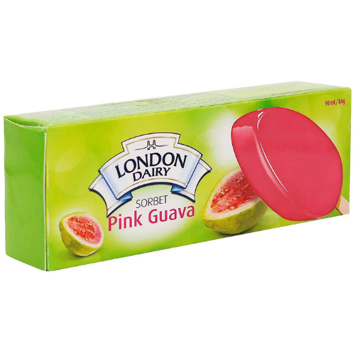 آيس كريم لندن ديري بالجوافة الوردية 90 مل