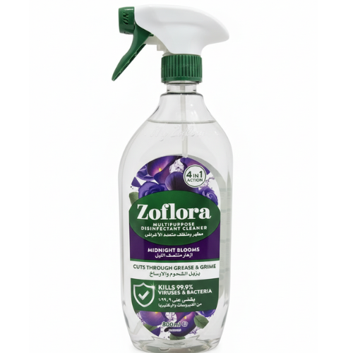 مطهر بخاخ متعدد الاغراض ازهار منتصف الليل 800مل زوفلورا