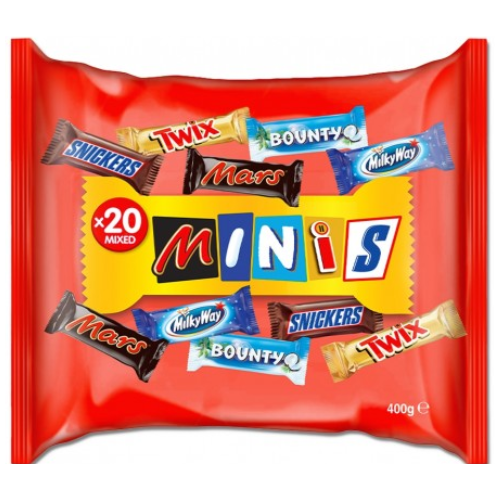 أفضل تشكيلة شوكولاتة مينيز، 400 غرام